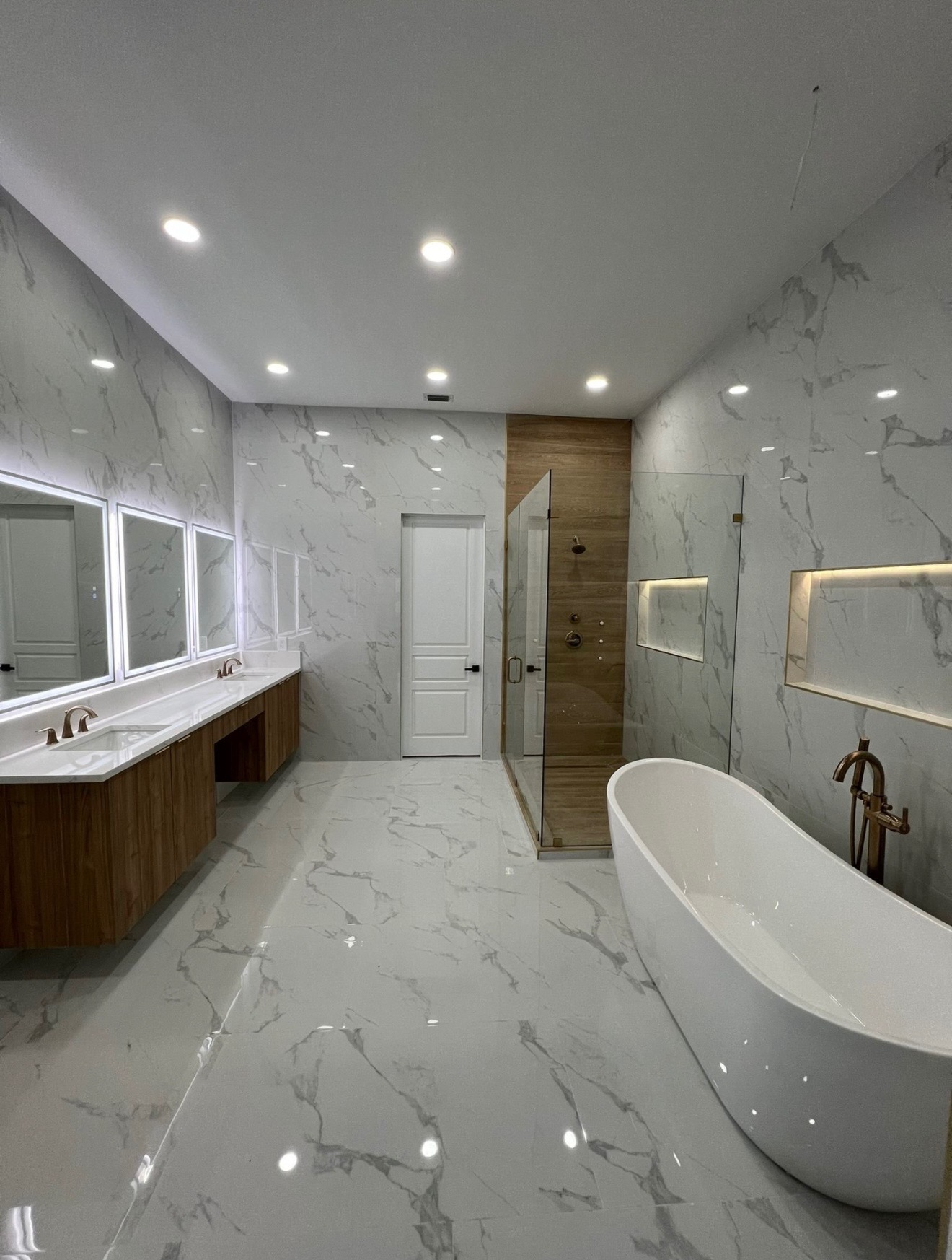 Luxury bathroom remodel